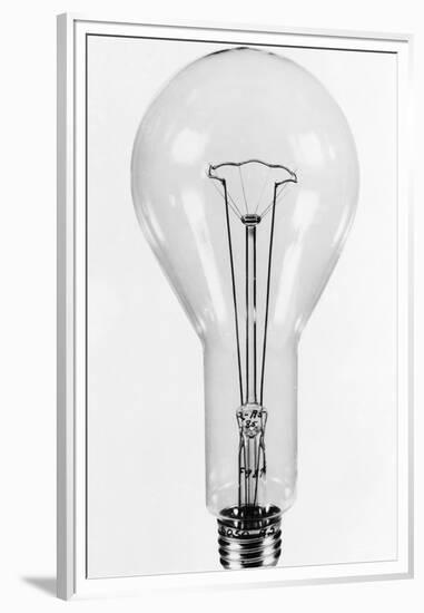 Ge Electric Light Bulb-null-Framed Premium Photographic Print