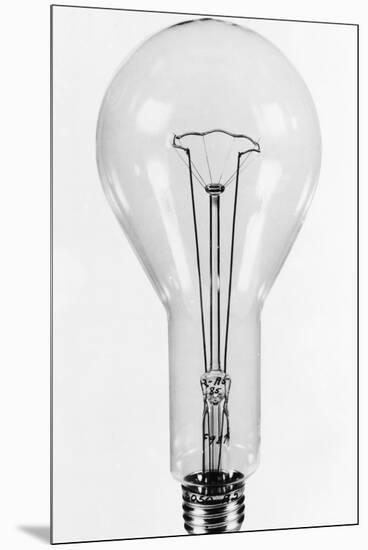 Ge Electric Light Bulb-null-Mounted Premium Photographic Print