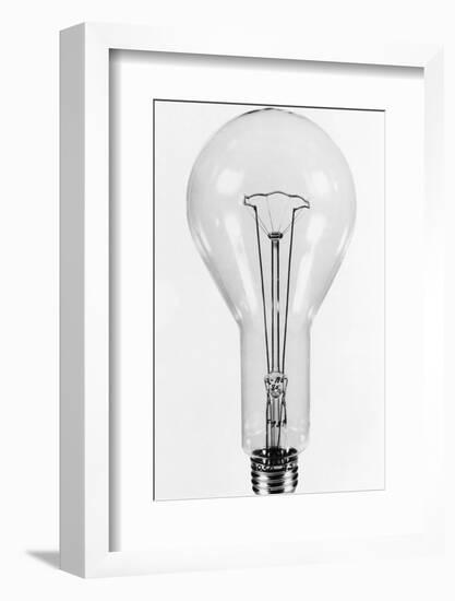 Ge Electric Light Bulb-null-Framed Photographic Print