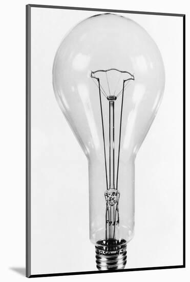 Ge Electric Light Bulb-null-Mounted Photographic Print