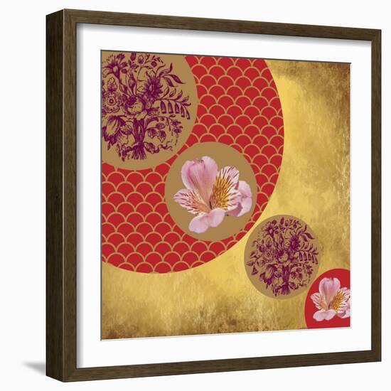 Géometric bouquet-Viviane Fedieu Danielle-Framed Photographic Print