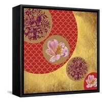 Géometric bouquet-Viviane Fedieu Danielle-Framed Stretched Canvas