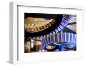 Gear of an Old Water Mill-Bernd Wittelsbach-Framed Photographic Print