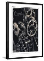 Gears 1-Donald Satterlee-Framed Giclee Print