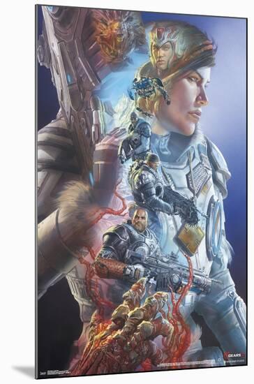 Gears 5 - Alex Ross-null-Mounted Standard Poster