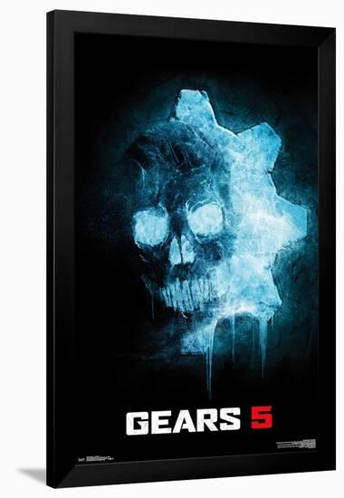 Gears 5 - Ice Omen-null-Framed Standard Poster