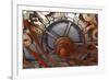 Gears And Pulleys-null-Framed Art Print