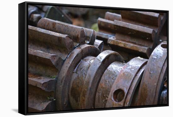 Gears I-Brian Moore-Framed Stretched Canvas