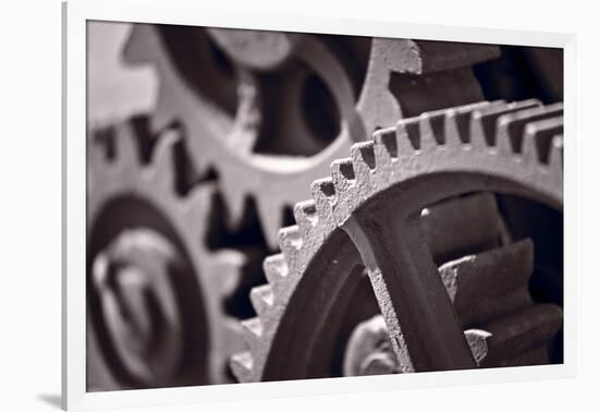 Gears Number 3-Steve Gadomski-Framed Photographic Print