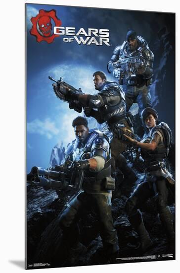 Gears of War 5 - Group-null-Mounted Standard Poster