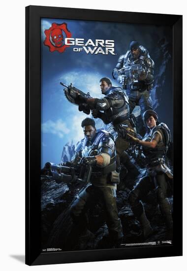 Gears of War 5 - Group-null-Framed Standard Poster