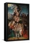 Geburt Christi-Lucas Cranach d.Ä.-Framed Stretched Canvas