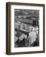 Gec Electrical Goods Assembly Plant, Swinton, South Yorkshire, 1963-Michael Walters-Framed Photographic Print