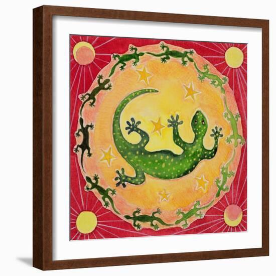 Gecko, 1998-Vivika Alexander-Framed Giclee Print