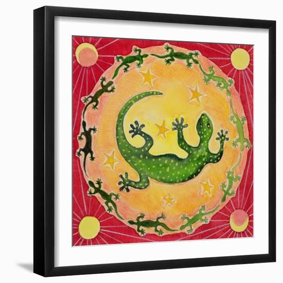 Gecko, 1998-Vivika Alexander-Framed Giclee Print