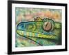 Gecko-Dean Russo-Framed Giclee Print