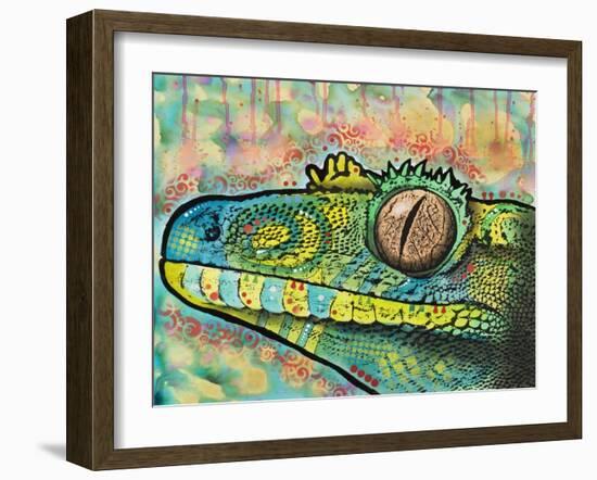 Gecko-Dean Russo-Framed Giclee Print