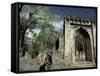 Gedi Ruins, Malindi, Kenya, East Africa, Africa-Upperhall-Framed Stretched Canvas