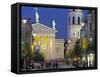 Gedimino Bell Tower and Cathedral, Vilnius, Lithuania-Peter Adams-Framed Stretched Canvas