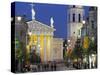 Gedimino Bell Tower and Cathedral, Vilnius, Lithuania-Peter Adams-Stretched Canvas