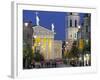 Gedimino Bell Tower and Cathedral, Vilnius, Lithuania-Peter Adams-Framed Photographic Print