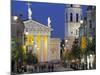 Gedimino Bell Tower and Cathedral, Vilnius, Lithuania-Peter Adams-Mounted Photographic Print