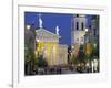 Gedimino Bell Tower and Cathedral, Vilnius, Lithuania-Peter Adams-Framed Photographic Print