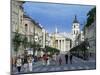 Gedimino Pospektas, the Main Street of the Modern City, Vilnius, Lithuania, Baltic States-Yadid Levy-Mounted Photographic Print