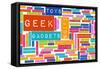 Geek Culture and Interests or Hobbies Concept-kentoh-Framed Stretched Canvas
