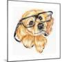 Geek Pup-Karen Middleton-Mounted Giclee Print