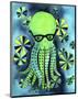 Geeky Octopus-My Zoetrope-Mounted Art Print