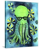 Geeky Octopus-My Zoetrope-Stretched Canvas