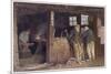 Geering's Forge, in Rolvenden, Kent-null-Mounted Art Print