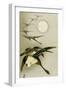 Geese and the Moon-Koson Ohara-Framed Giclee Print