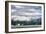 Geese Flying over Farmland-Jeff Tift-Framed Giclee Print