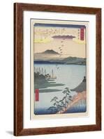 Geese Homing at Katada, March 1857-null-Framed Giclee Print