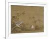 Geese on a Riverbank, Qing Dynasty (1644-1911), 1750-Shen Kai-Framed Giclee Print