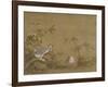 Geese on a Riverbank, Qing Dynasty (1644-1911), 1750-Shen Kai-Framed Giclee Print