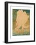 Geese-Claude Flight-Framed Giclee Print