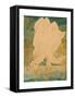 Geese-Claude Flight-Framed Stretched Canvas