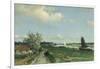 Geestbrug River Landscape-Johan Hendrik Weissenbruch-Framed Art Print