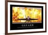 Gefahr: Motivationsposter Mit Inspirierendem Zitat-null-Framed Photographic Print