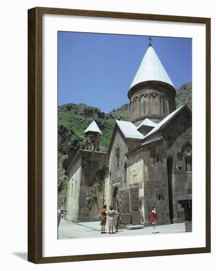 Geghard Monastery, Unesco World Heritage Site, Armenia, Central Asia-Sybil Sassoon-Framed Photographic Print
