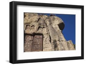 Geghard Monastery, UNESCO World Heritage Site, Geghard, Yerevan, Armenia, Central Asia, Asia-Jane Sweeney-Framed Photographic Print