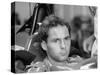 Gehard Berger with Ferrari, 1988-null-Stretched Canvas