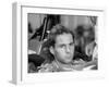 Gehard Berger with Ferrari, 1988-null-Framed Photographic Print