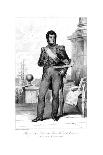 Bon Adrien Jeannot De Moncey (1754-184), Marshal of France, 1839-Geille-Stretched Canvas