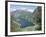 Geiranger Fjord Seen from Flydalsgjuvet, Western Fiordlands, Norway, Scandinaiva-Tony Waltham-Framed Photographic Print