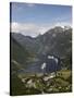 Geiranger Fjord, UNESCO World Heritage Site, More Og Romsdal, Norway, Scandinavia, Europe-Hans Peter Merten-Stretched Canvas