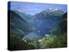 Geiranger Fjord, Western Fjords, Norway-Gavin Hellier-Stretched Canvas